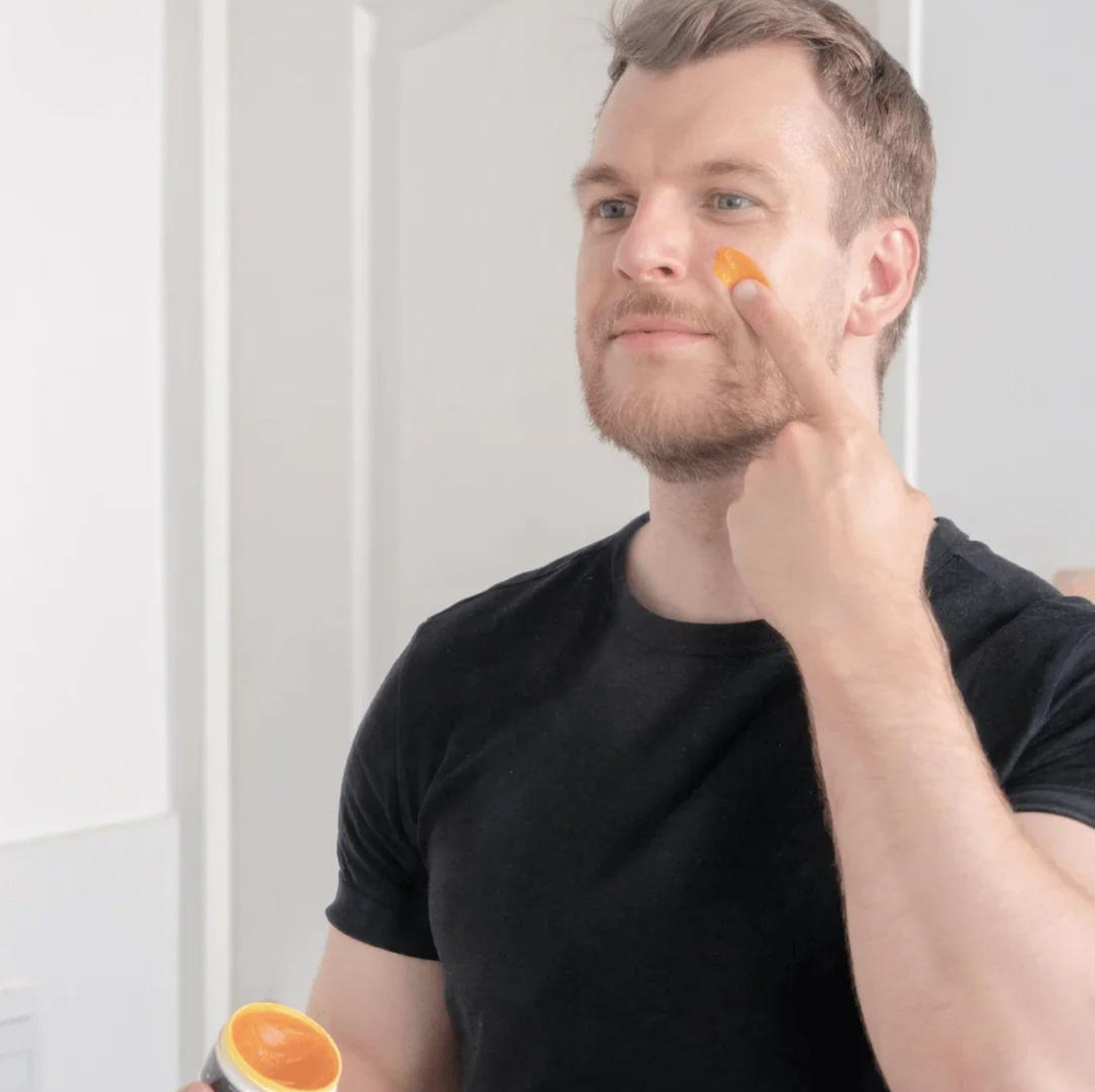 Video thumbnail of a Norse Organics natural acne balm demonstration