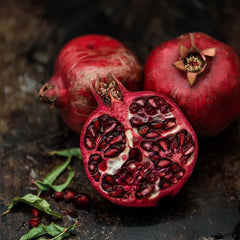 Pomegranate and pomegranate seed oil used in anti-aging skincare