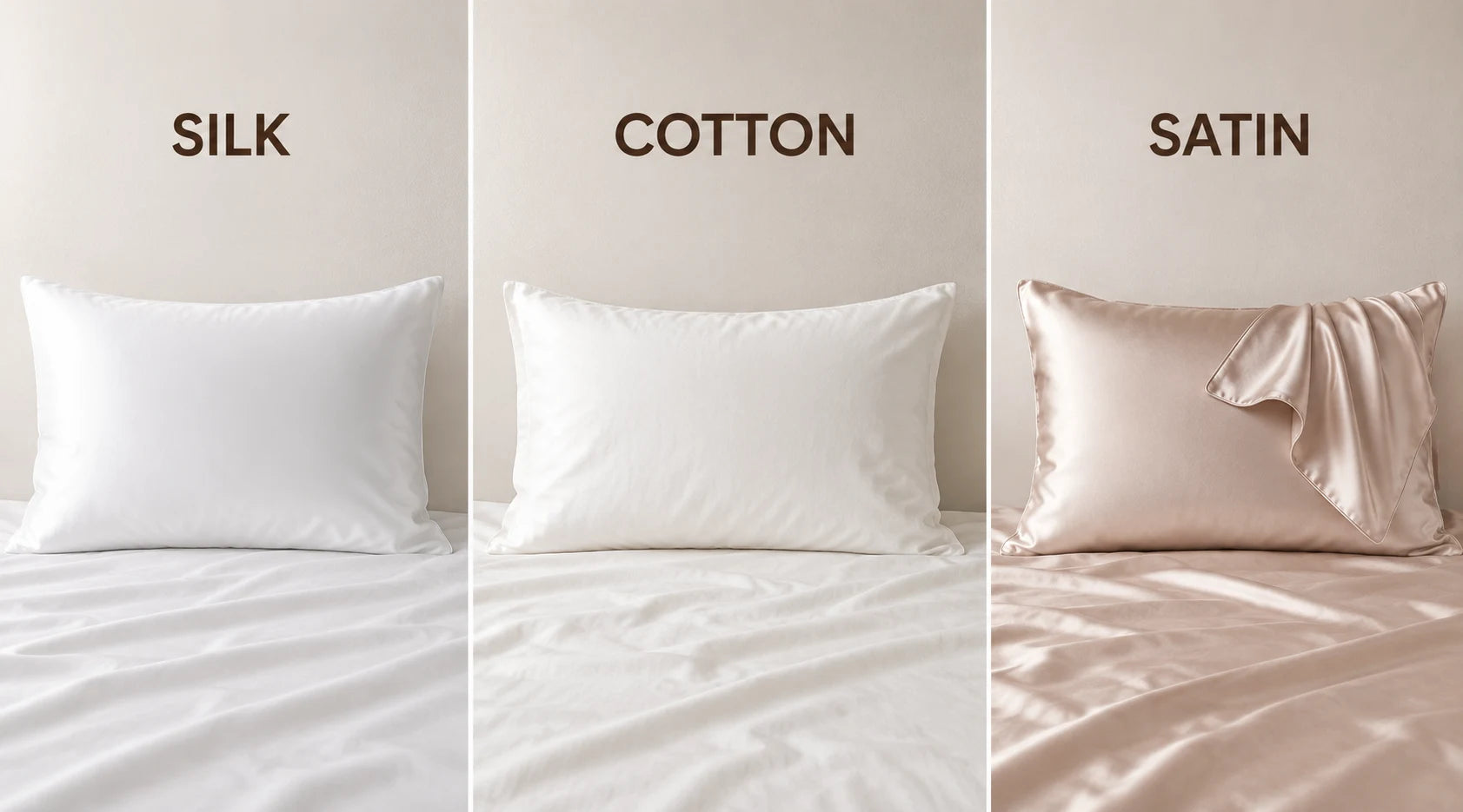 Comparison of silk, cotton and satin pillowcases for acne-prone skin